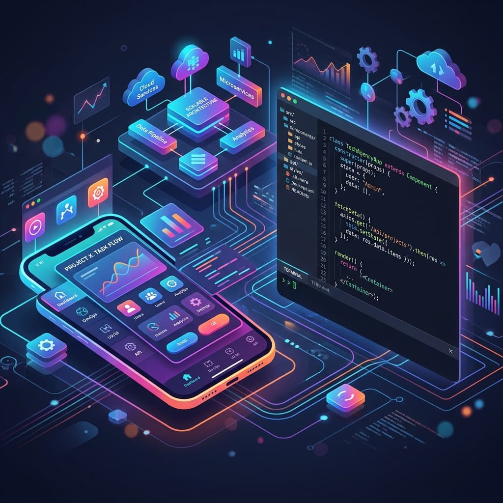 Building software products and digital solutions for a global market.